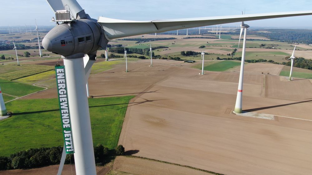 WestfalenWIND: Macht auch als Fahnenstange eine gute Figur!